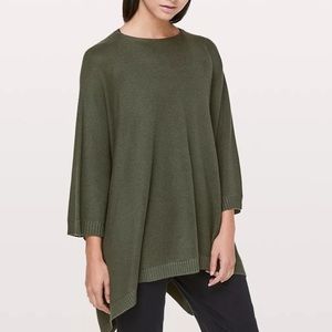 Lululemon It All Lines Up Poncho
